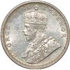 Image 2 : Silver Quarter Rupee of King George V of Calcutta Mint of 1916.
