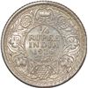 Image 1 : Silver Quarter Rupee of King George V of Calcutta Mint of 1926.