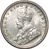 Image 2 : Silver Quarter Rupee of King George V of Calcutta Mint of 1926.