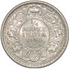 Image 1 : Silver Quarter Rupee of King George V of Calcutta Mint of 1930.