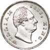 Image 1 : Silver Half Rupee of King William IIII of Calcutta Mint of 1835.