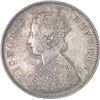 Image 2 : Silver Half Rupee of Victoria Empress of Calcutta Mint of 1887.