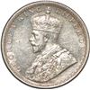 Image 2 : Silver Half Rupee of King George V of Bombay Mint of 1914.