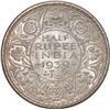 Image 1 : Silver Half Rupee of King George VI of Calcutta Mint of 1939.