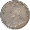 Image 2 : Cupro Nickle Eight Annas of King George V of Calcutta mint of 1919.