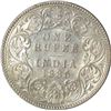 Image 1 : Silver Rupee of Victoria Empress of Bombay Mint of 1885.