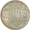 Image 1 : Silver Rupee of Victoria Empress of Bombay Mint of 1888.