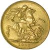 Image 2 : Gold Sovereign of King George V of Bombay Mint of 1918.