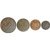 Image 1 : Lot of four Copper Different Denomination of East India Company of Different Mint of Different Year.