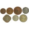 Image 2 : Lot of Seven Different Metal of King George VI of Bombay Mint of 1939.