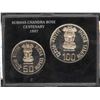 Image 1 : 1997 UNC Set of Netaji Subhas Chandra Bose Centenary of Calcutta Mint.