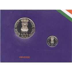 2004 Proof Set of Lalbahadur Shastri Birth Centenary of Kolkata Mint.