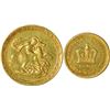 Image 2 : Set of Gold Two Coins of United Kingdom of Georgius III.