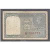 Image 1 : Bank Note of One Rupree of King George VI of 1944.