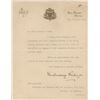 Image 1 : Autograph of Krishnaraja Wadiyar.