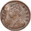 Image 2 : Copper One Twelfth  Anna  of  Victoria Queen of of Calcutta Mint of 1874.
