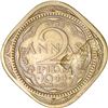 Image 1 : Brass Two Annas of  King George VI of Bombay Mint of 1944.