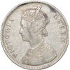 Image 2 : Silver Rupee of Victoria Queen of  Bombay Mint of 1862.