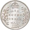 Image 1 : Silver Rupee of King Edward VII of Bombay Mint of 1909.
