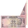 Image 1 : Rare Note of Fifty Rupees of India with error.