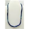 Image 1 : 68 ct & up Opal Smooth Rondelle Fire Beaded Necklace