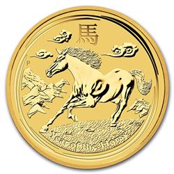 2014 1/20 oz Gold Lunar Year of the Horse (Series II)