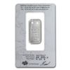 Image 1 : Rambling Rose - 1/5 oz Proof Silver Pamp Ingot Pendant