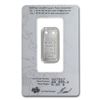 Image 1 : Rambling Rose - 1/5 oz Proof Silver Pamp Ingot Pendant