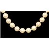 Image 2 : SINGLE STRAND OF UNIFORM CULTURED PEARLS