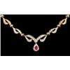 Image 2 : BI-COLOR 18K GOLD NECKLACE