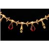Image 5 : COMPOSITE 18K GOLD & GARNET JEWELRY SUITE