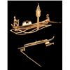 Image 2 : TWO 18K YELLOW GOLD BROOCHES