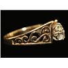 Image 4 : 14K YELLOW GOLD & DIAMOND RING