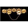 Image 2 : 18K YELLOW GOLD BRACELET WITH FILIGREE ARCHES