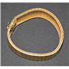 Image 3 : 18K YELLOW GOLD ENGRAVED STRAP BRACELET