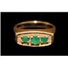 Image 4 : 10K YELLOW GOLD & EMERALD RING