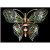 Image 1 : 14K YELLOW GOLD AND ENAMEL BUTTERFLY BROOCH