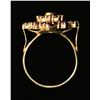 Image 2 : 14K YELLOW GOLD & GARNET EVENING RING