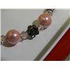 Image 2 : BRACLET - MAGNETIC - WITH PINK BEADS & ROSES