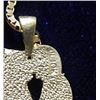 Image 3 : NECKLACE AND PENDANTS - 10K GOLD CHAIN WITH 10K SOLEMATES PENDANT AND 10K ST. CHRISTOPHER'S METAL
