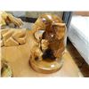 Image 1 : HAND CRAFTED AND INTRICATELY CARVED ELEPHANT - as-is