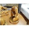 Image 2 : HAND CRAFTED AND INTRICATELY CARVED ELEPHANT - as-is