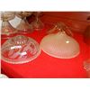 Image 1 : VINTAGE GLASS LAMP SHADES - 3 TTL
