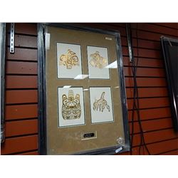 FRAMED PRINT - BILL REID