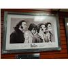 Image 1 : FRAMED PRINT - BEATLES "SIGNATURES"