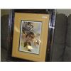 Image 1 : FRAMED LIMITED EDITON PRINT - CHICKADEE - JOE GARCIA - GALLERY ESTIMATE $350