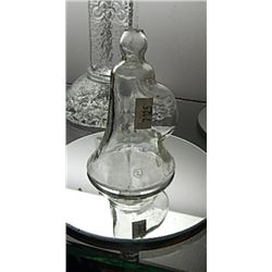 VINTAGE GLASS BREAST PUMP - 1950'S  - MARKING "A" IN CIRCLE