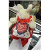 Image 1 : COLLECTABLE TEDDY - "HOPPY THE BUNNY KNAVE" - VALENTINE THEME - ORIGINAL TAG $64 - EXCELLENT CONDITI