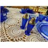 Image 4 : COBALT BLUE DISH SET - 29 PC