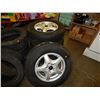 Image 1 : TIRES - FIRELLI P215/70 R15 - ON PONTIAC RIMS BID X 4